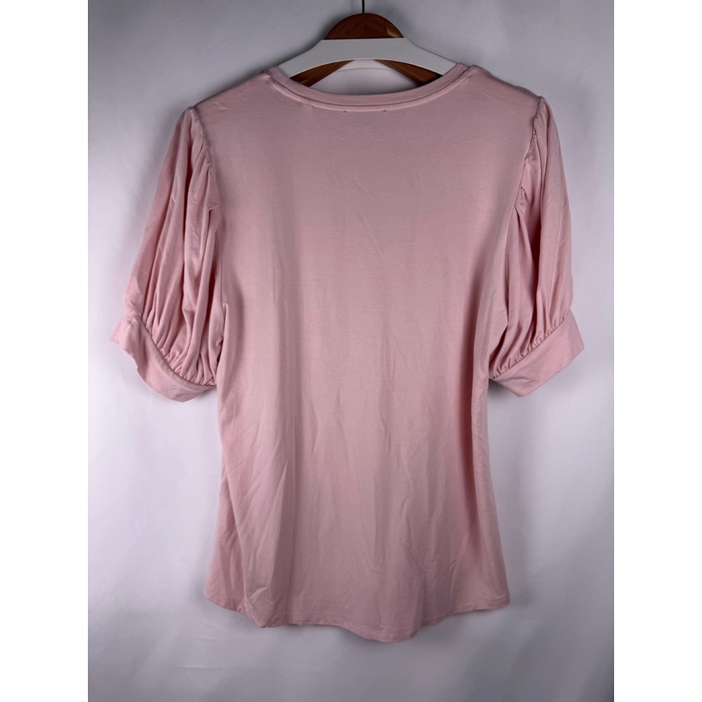 Women's Tahari Top Pink Size XL - Picture 4 of 5